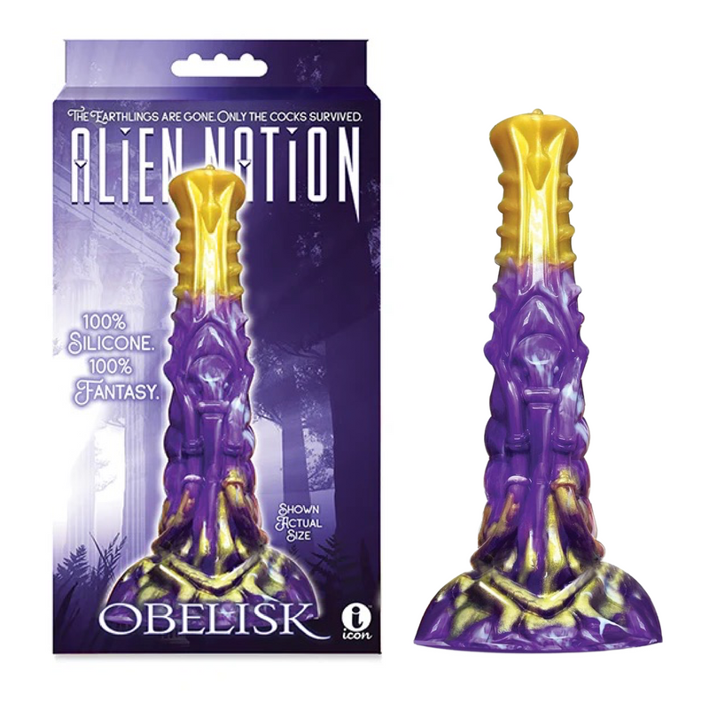 Alien Nation Obelisk Silicone Dildo (8927697797337)