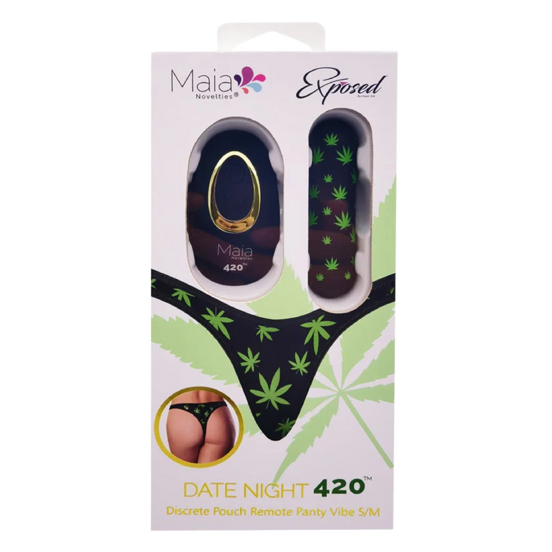 DATE NIGHT 420 Remote Control Panty Vibrator (8963425861849) (8988527657177)