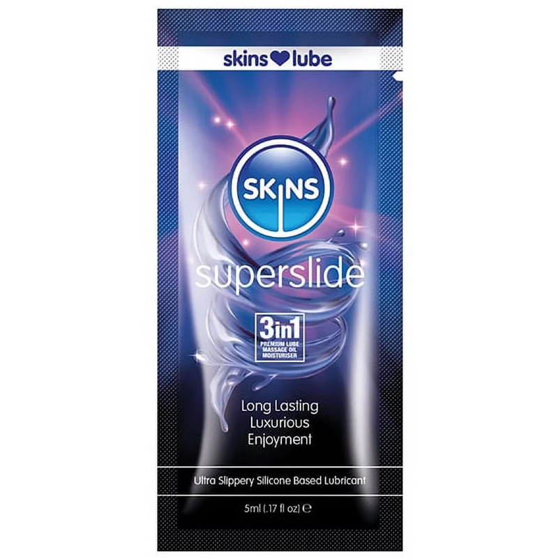 Skins Superslide Silicone Based Lubricant 5ML Foil (8947739853017)