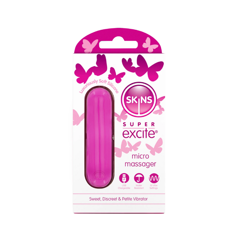 Skins Super Excite Rechargeable Pink Bullet (8951051747545)