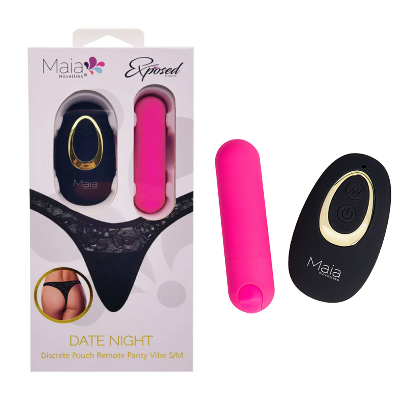 DATE NIGHT Remote Control Panty Vibrator (8963424977113)