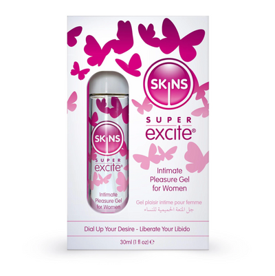 Skins Super Excite - Intimate Pleasure Gel for Women (30ml) (8951047389401)