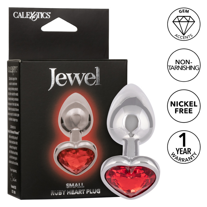 Jewel Small Ruby Plug (9020357050585)