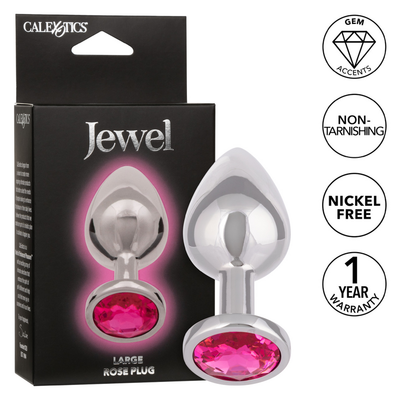 Jewel Large Rose Plug (9020310421721)