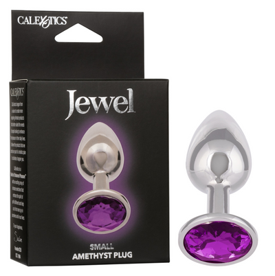 Jewel Small Amethyst Plug (9020352987353)