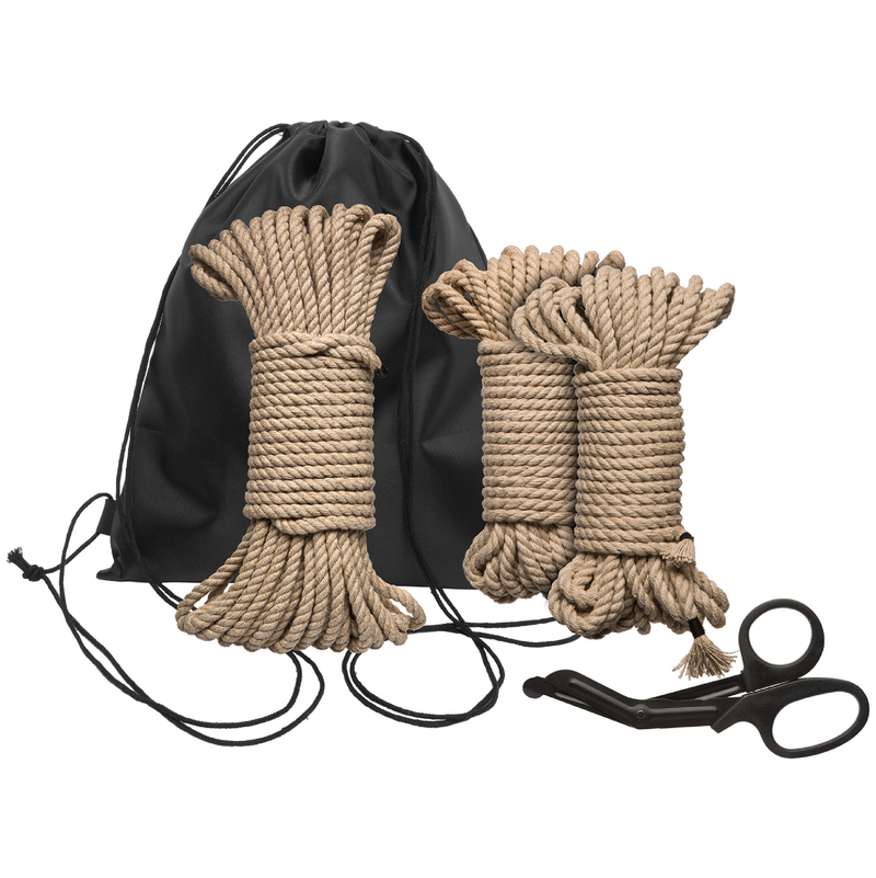 Kink - Bind & Tie Initiation Kit - 5 Piece Hemp Rope Kit (8303994601689)