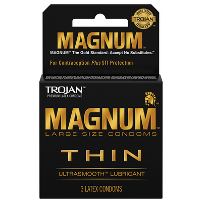 Trojan Magnum Thin , 3 piezas (8331381506265)