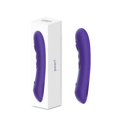 Pearl3 - G-Spot Silicone Vibrator - Purple (8336063594713)