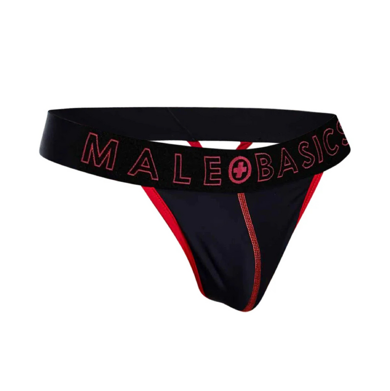 MaleBasics Red Neon Thong (8388835246297)