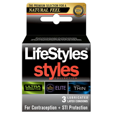 LifeStyles Styles 3-Pack (8331727110361)