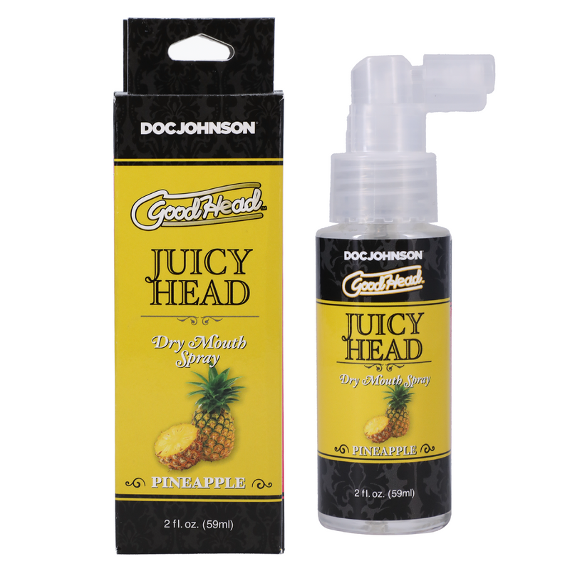 GoodHead - Juicy Head - Dry Mouth Spray - Pineapple - 2 fl. oz. Features (8303940993241)