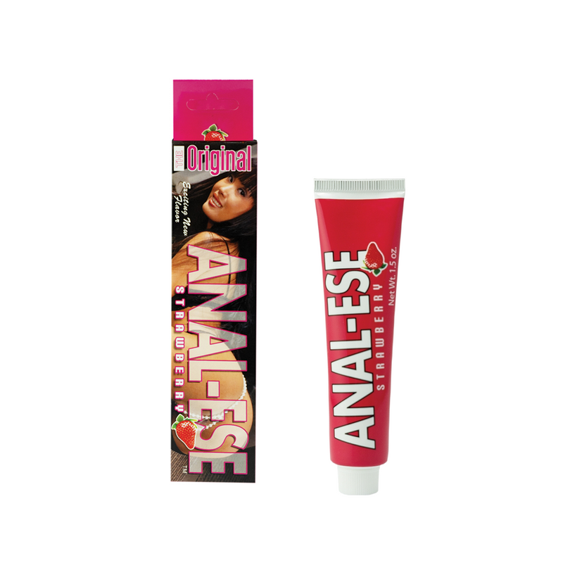 Anal-Ese Cream Strawberry 1.5oz