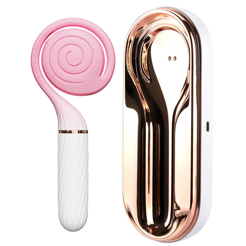 Lollipop Clitoral & Internal Stimulator - Pink (8552256962777)