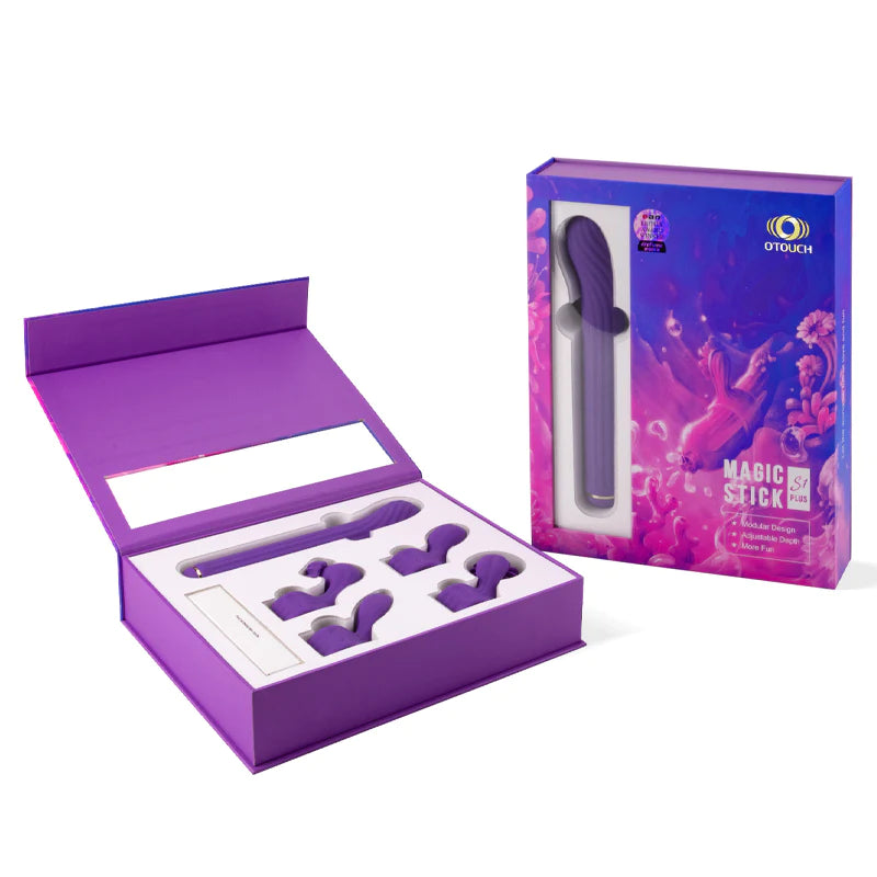 Copia de Magic Stick Multi Functioning Vibrator S1 Plus - Purple (8552283963609)
