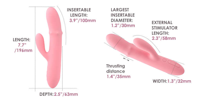 SVAKOM Mora NEO  Dual-Motor Vibrator - Peach Pink (8962543288537) (8988584607961)