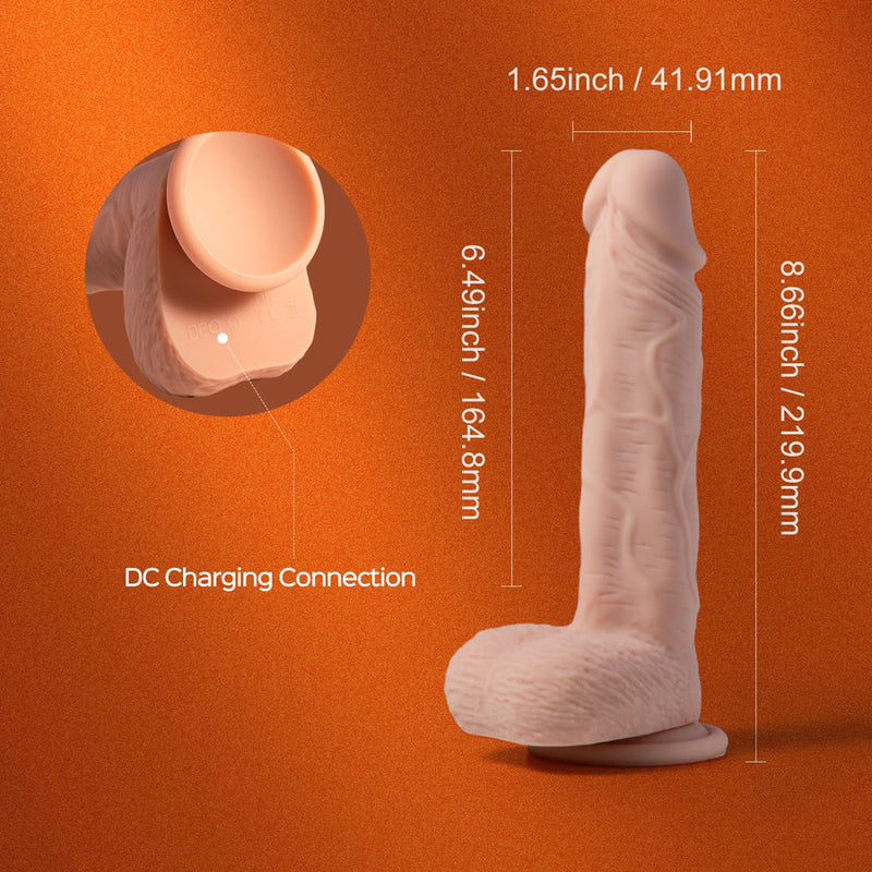 Paxton App Controlled 7.5 Realistic Dildo (8892507979993) (8902441730265)