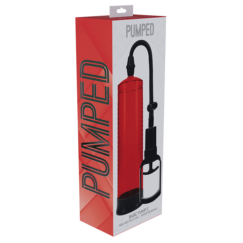 PUMPED - Basic Pump 2 - Water Resistant - Red (9077020131545)