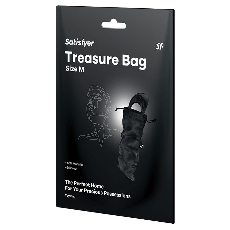 Satisfyer Treasure Bag M-Black (9077021245657)