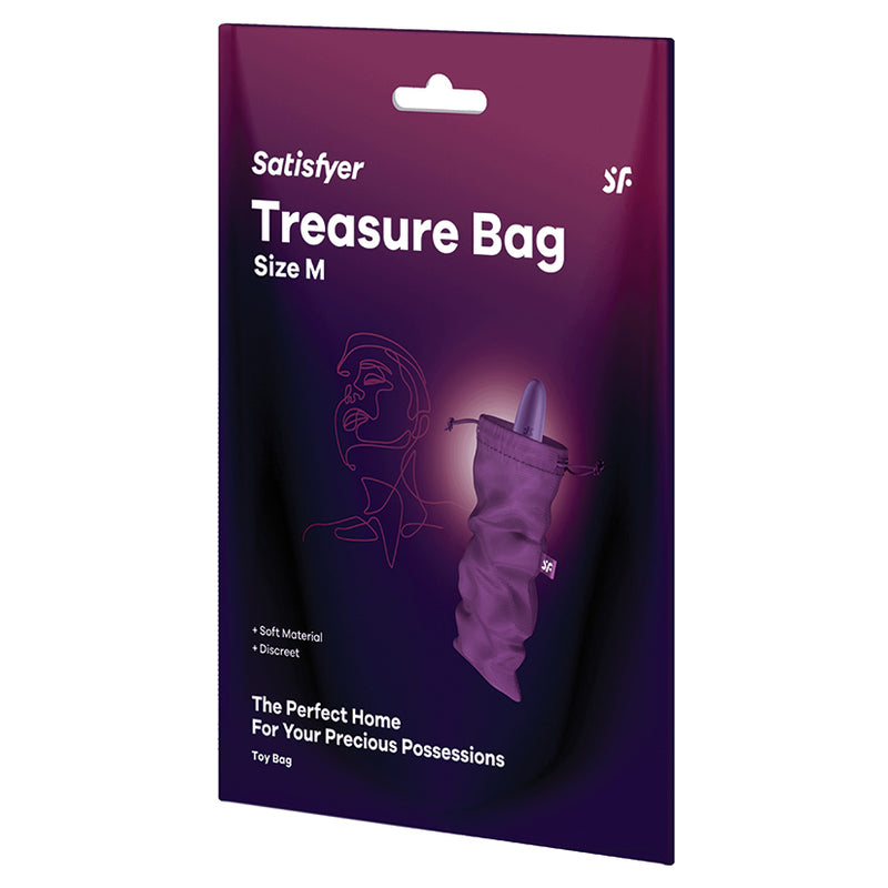 Satisfyer Treasure Bag M- Violet (9077021835481)