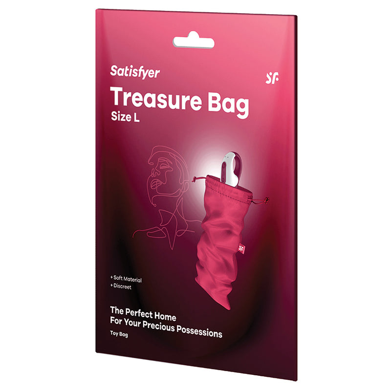 Satisfyer Treasure Bag L - Pink (9077022621913)