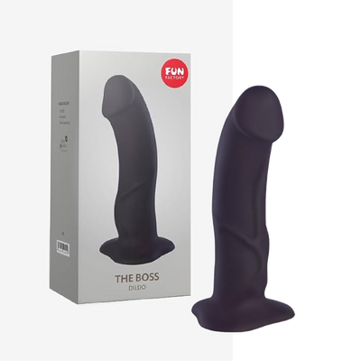 THE BOSS - REALISTIC DILDO - BLACK (6812962881733)