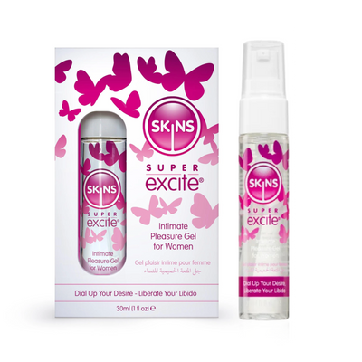 Skins Super Excite - Intimate Pleasure Gel for Women (30ml) (8951047389401)