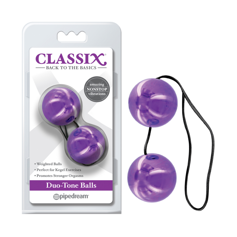 Classix Duo-Tone Balls - Purple (6643703283909)