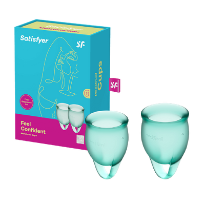 Feel Confident Menstrual Cup - Dark Green (6097860067525)