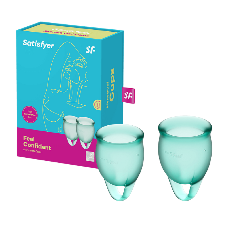 Feel Confident Menstrual Cup - Dark Green (6097860067525)