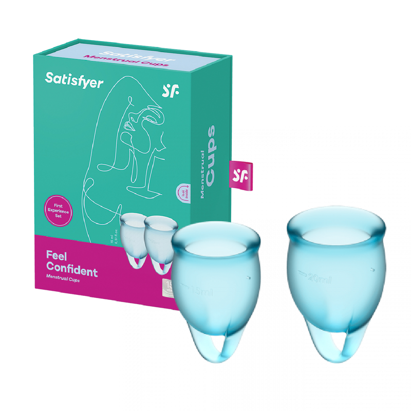 Feel Confident Menstrual Cup - Light Blue (6749151527109)