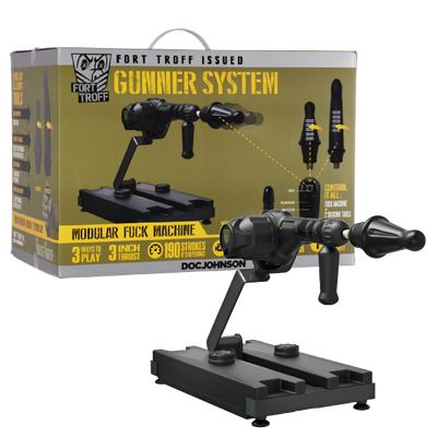 Fort Troff - Gunner System - 3-In-1 Modular Fuck Machine - Black (8369675731161)