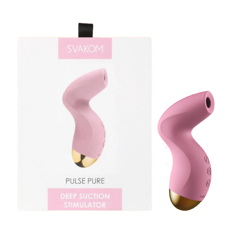 PULSE PURE DEEP SUCTION STIMULATOR WITH PULSE TECHNOLOGY - PALE PINK (7881753624793)