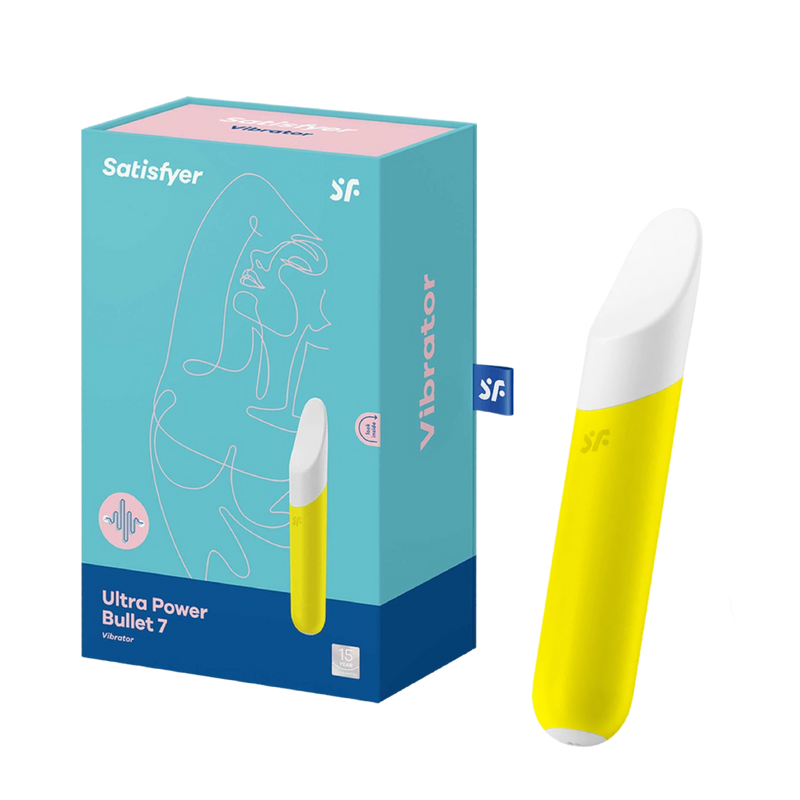 Satisfyer Ultra Power Bullet 7-Yellow (8109358481625)