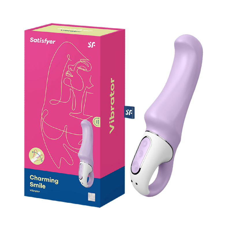 Satisfyer Vibes Charming Smile Female Stimulator Waterproof (3556457152611)