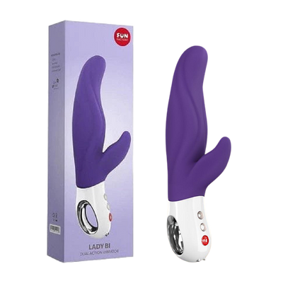 LADY BI - RABBIT VIBRATOR - VIOLET (7675688976601)