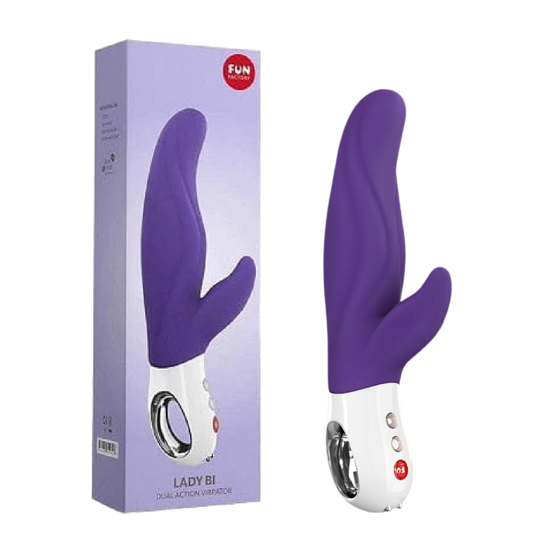 LADY BI - RABBIT VIBRATOR - VIOLET (7675688976601)