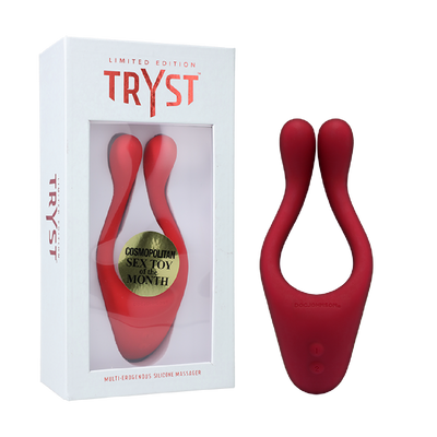 TRYST - Multi Erogenous Zone Massager - Red Limited Edition (7521407631577)