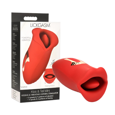 Lickgasm Kiss & Tell Mini Kissing & Vibrating Clitoral Stimulator (8623258337497)