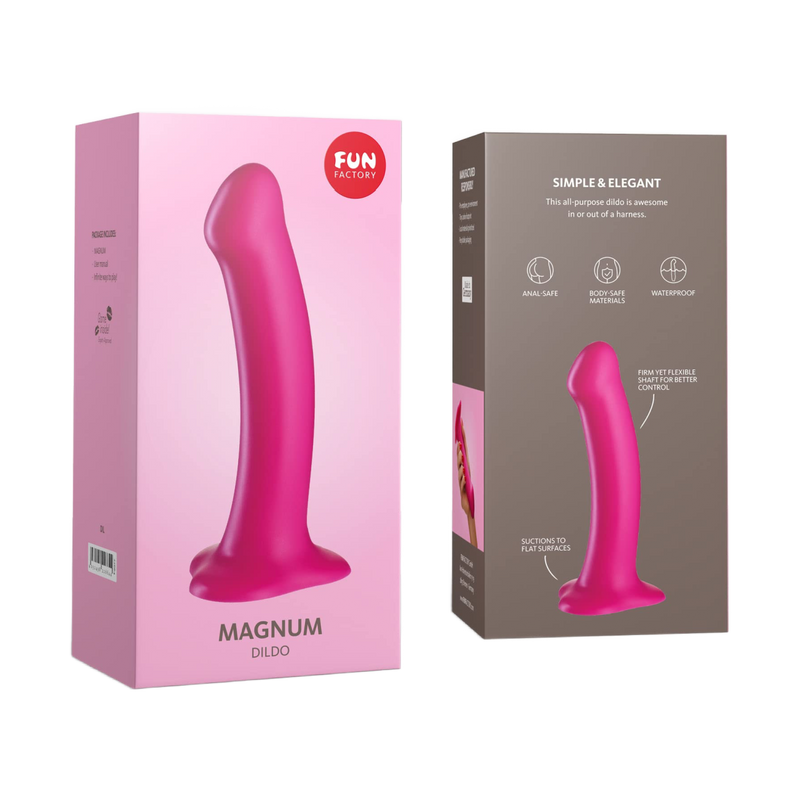 MAGNUM - DILDO - PINK (4723587776611)