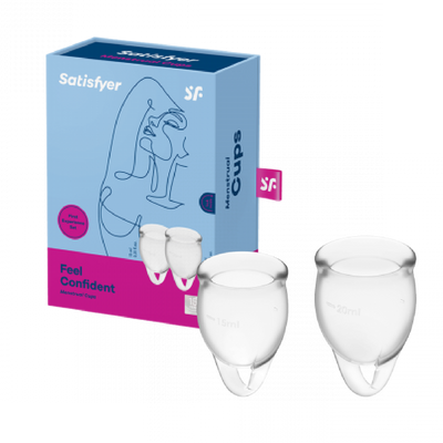 Feel Confident Menstrual Cup - Transparent (6749150707909)