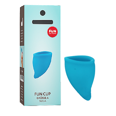 FUN CUP Size A - Menstrual Cup - Turquoise (8235231281369)