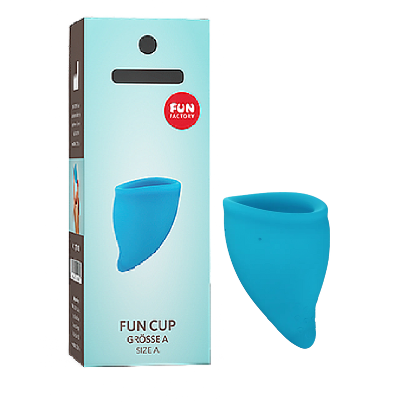 FUN CUP Size A - Menstrual Cup - Turquoise (8235231281369)