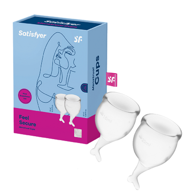 Feel Secure Menstrual Cup - Transparent (9039907913945)