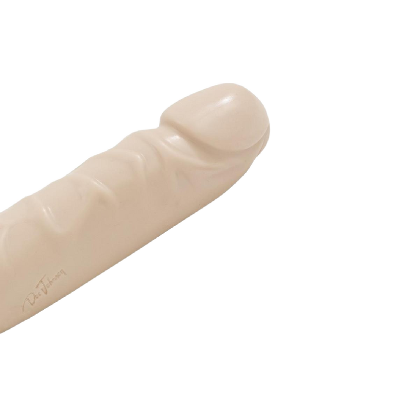 Jr. Veined Double Header - 12 Inch - White