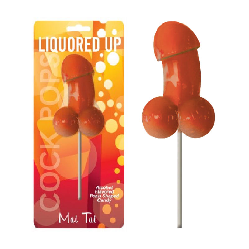 Liquored Up Cock Pops- Mai Tai