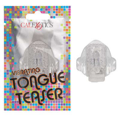 Foil Pack Vibrating Tongue Teaser - Clear (9023614910681)