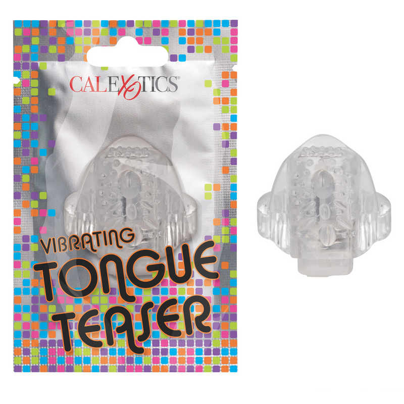 Foil Pack Vibrating Tongue Teaser - Clear (9023614910681)