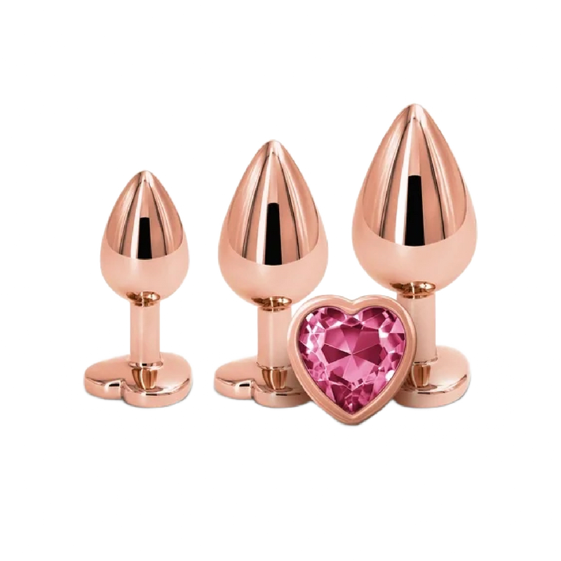 Rear Assets - Trainer Kit - Rose Gold - Heart (9076831289561)