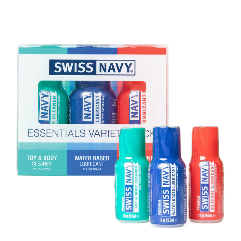 Swiss Navy Essentials Variety Pack Of 3 (9076612661465)