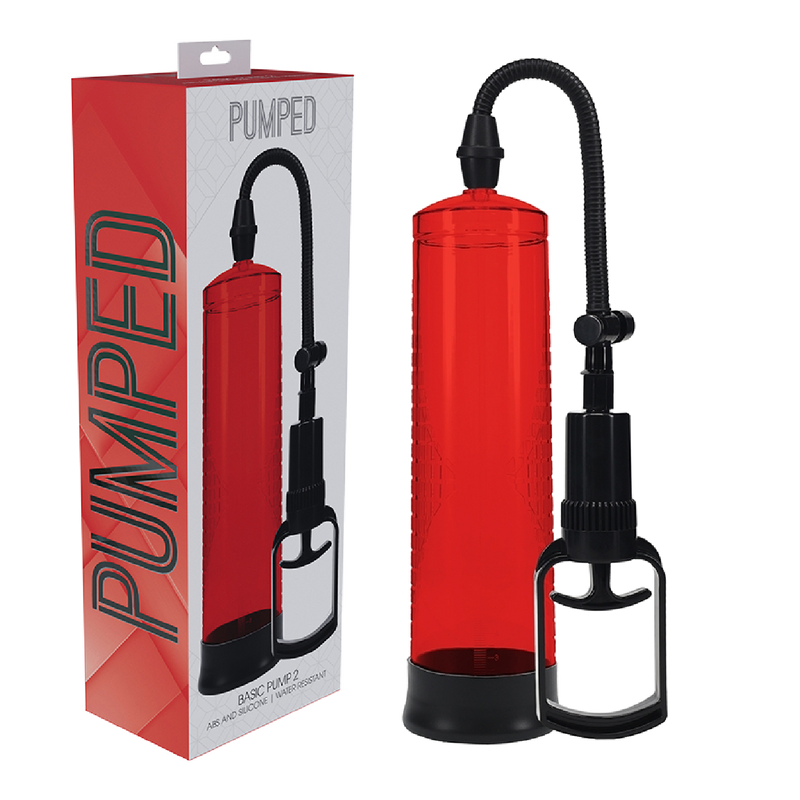 PUMPED - Basic Pump 2 - Water Resistant - Red (9077020131545)